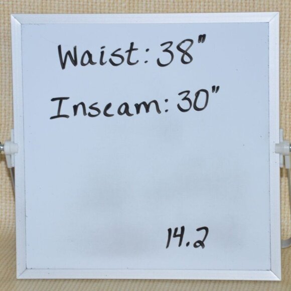 Weatherproof Vintage Mens Blue Straight Leg Nylon Tech Pants Size 36 X 30 Hiking - Picture 9 of 9